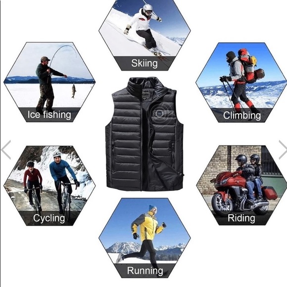 Electric Heating Vest Coat like NEW - Picture 13 of 13